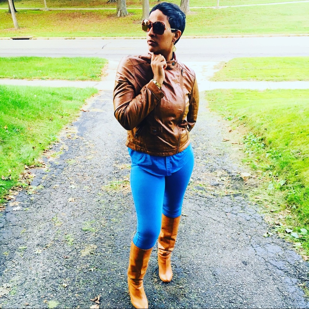 Genuine leather boots